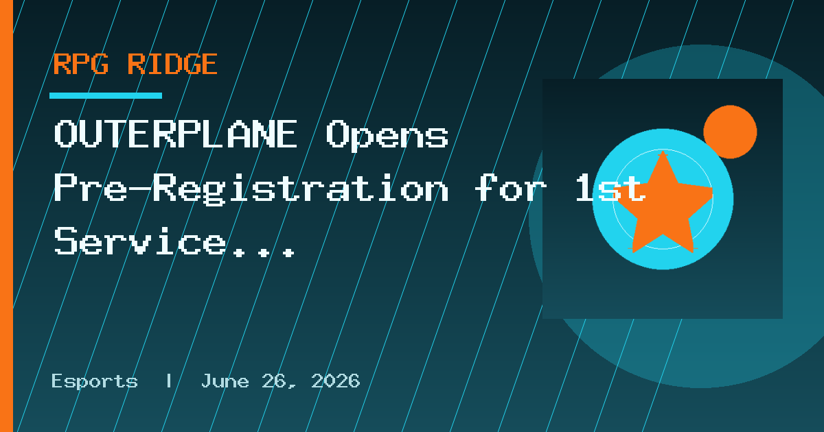 OUTERPLANE Opens Pre-Registration for 1st Service Transfer Anniversary